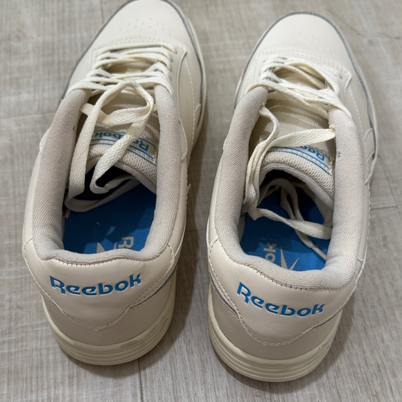 Reebok Beige and Blue Sneaker Shoes - Picture 7 of 9